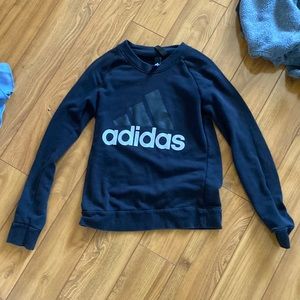 Black Adidas women pull over small